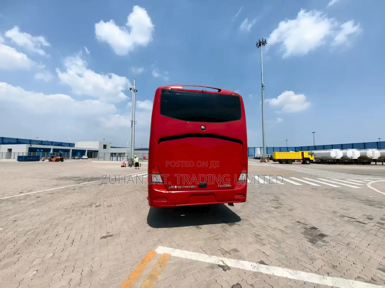 Yutong ZK6100NGA9 2019 Red
