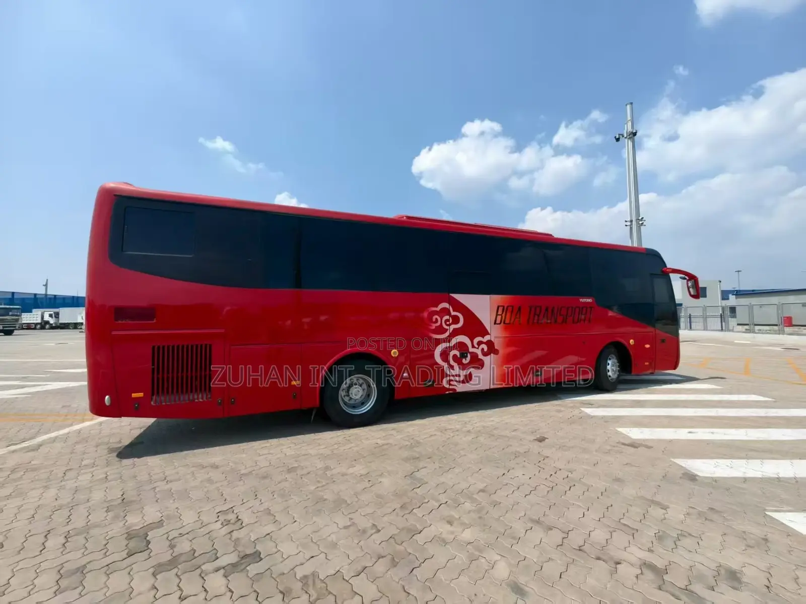 Yutong ZK6100NGA9 2019 Red