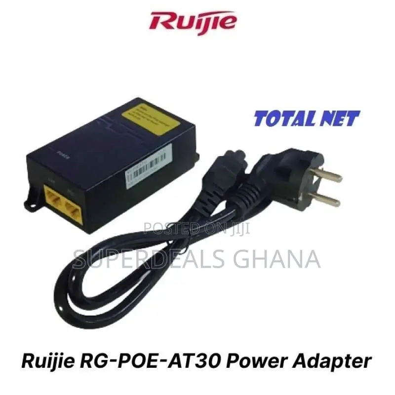 Ruijie Rg-poe-at30 Poe Adapter Gigabit Rg Poe At30