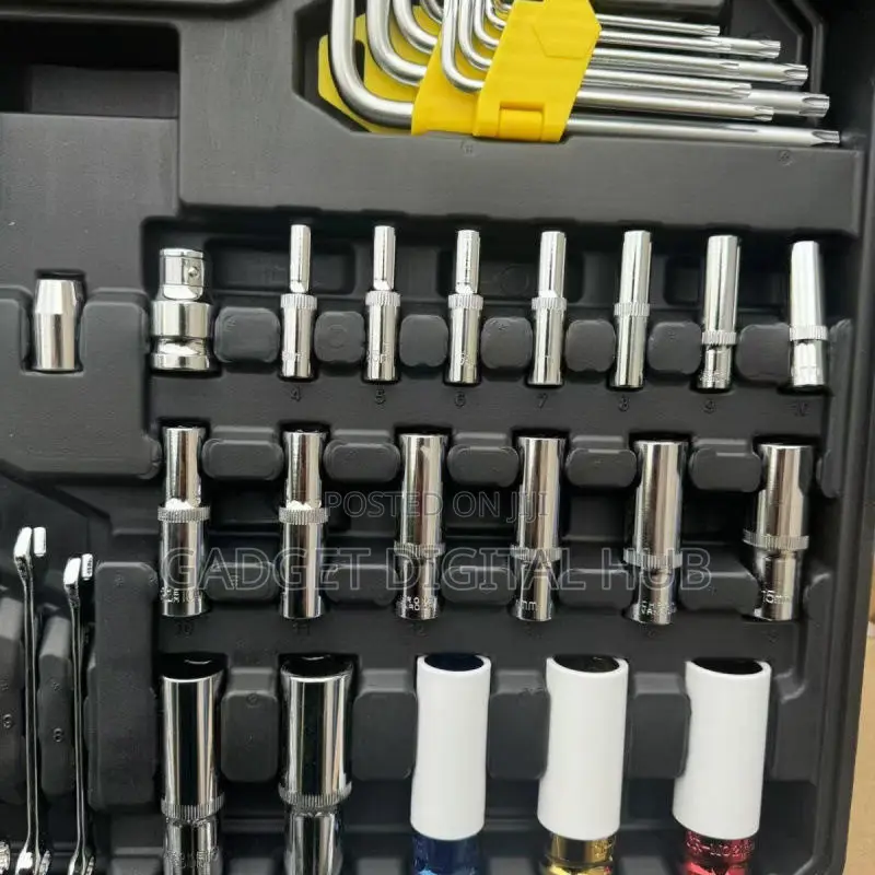 222pcs Automotive Repair Tool Set With Hex Keys