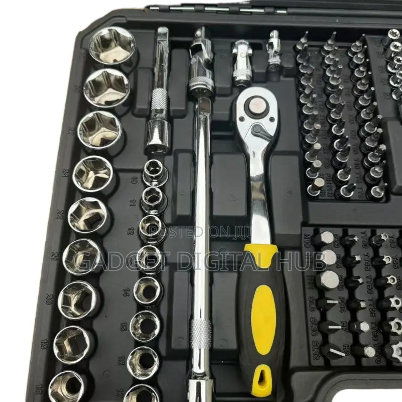 222pcs Automotive Repair Tool Set With Hex Keys