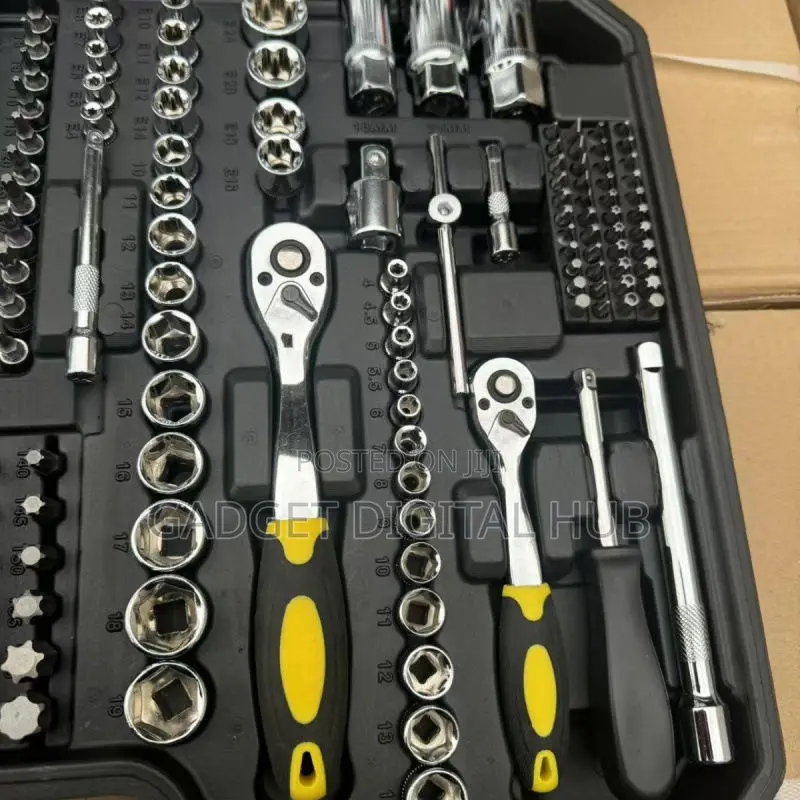 222pcs Automotive Repair Tool Set With Hex Keys