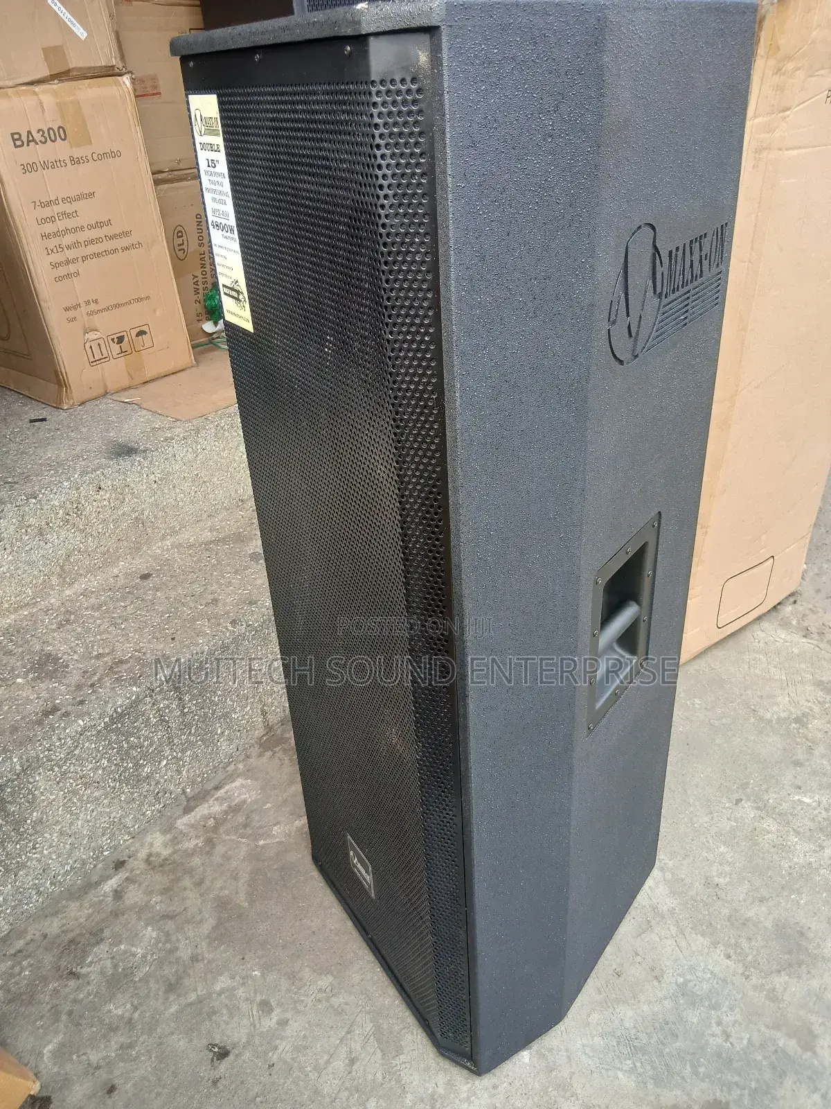 Maxx-on Full Range Speakers
