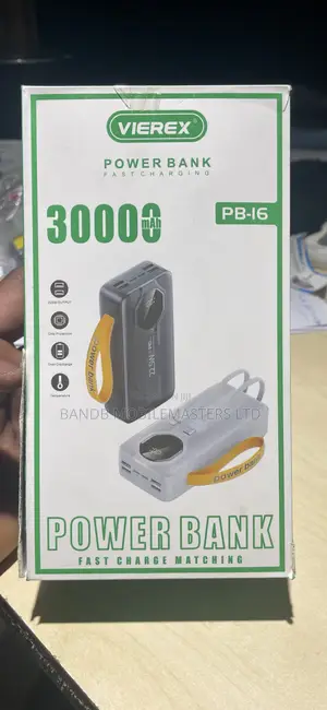 Vierex Powerbank 30000mah