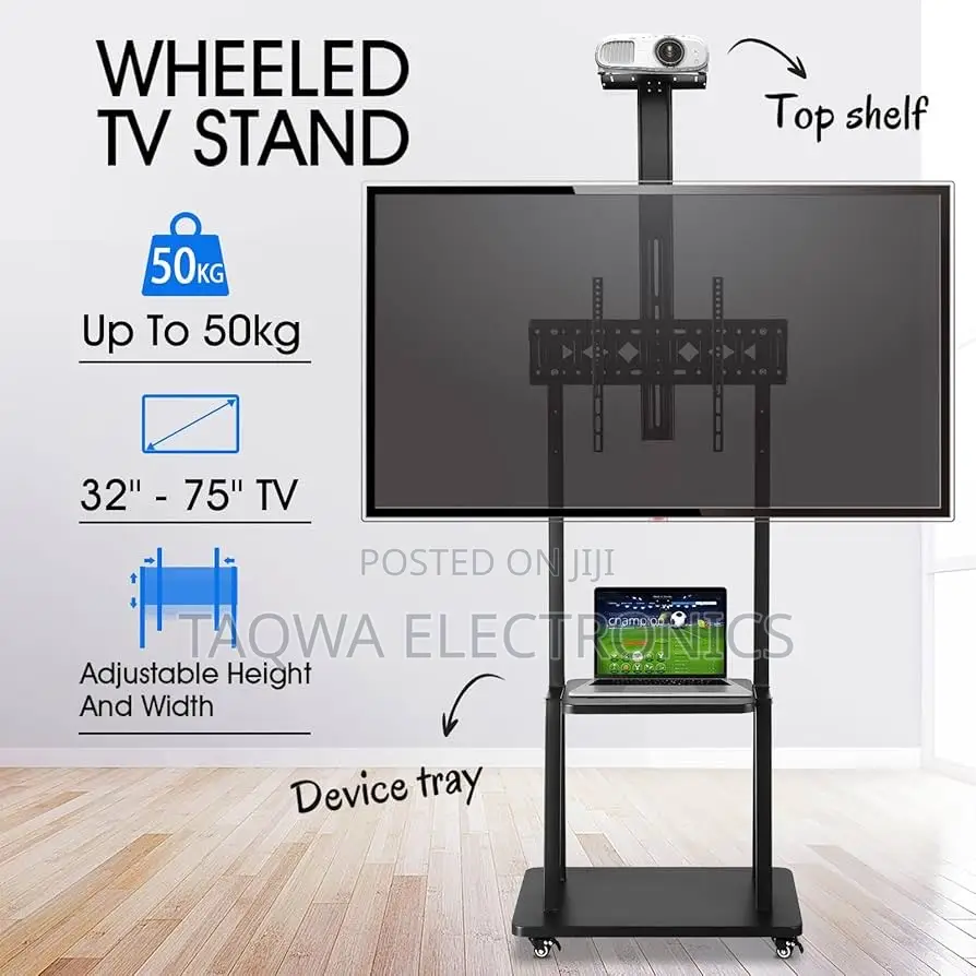 Carries Up to 75 Inches Universal Movable Tv Bracket