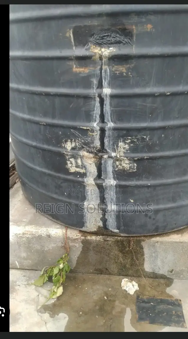 We Repair Tank Leakages, Cleaning and Disinfection