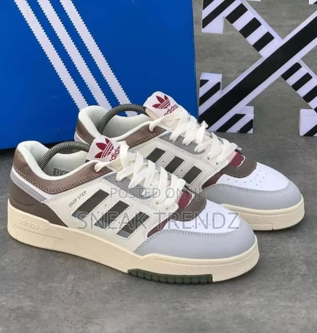 Adidas Original Drop Step White Brown