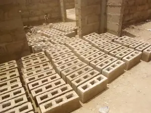 Block Cutting Team and Construction Work