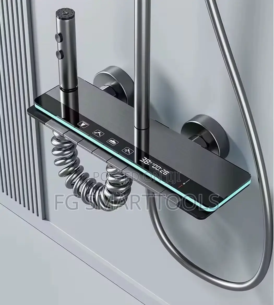 Piano Rain Shower Thermostat Led
