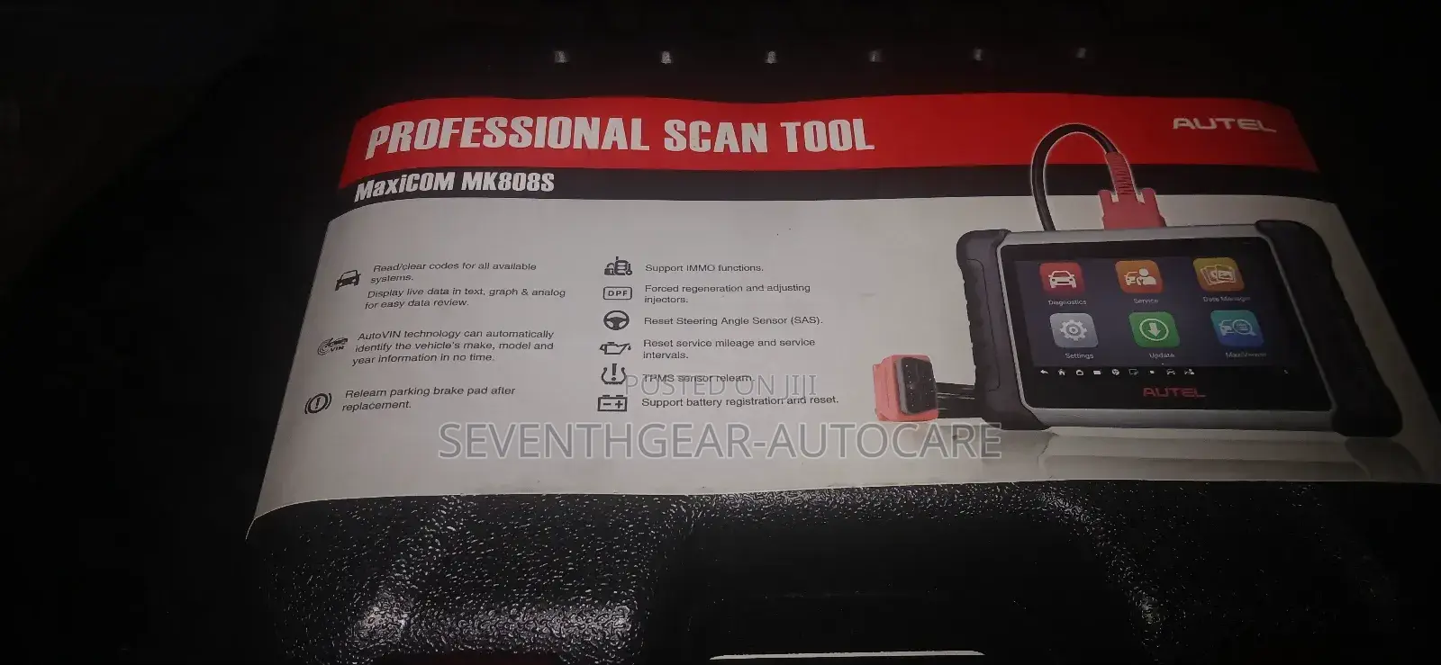2024 Autel Diagnostic Maxicom Mk808s