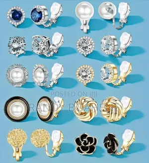 Unisex Clip Earrings