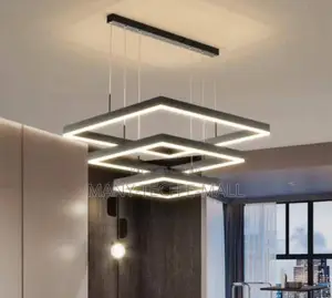 3 Steps Square Pendant /Chandelier Light