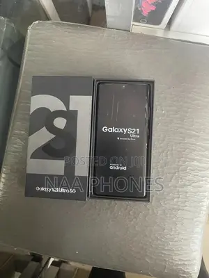 New Samsung Galaxy S21 Ultra 5G 256 GB Black