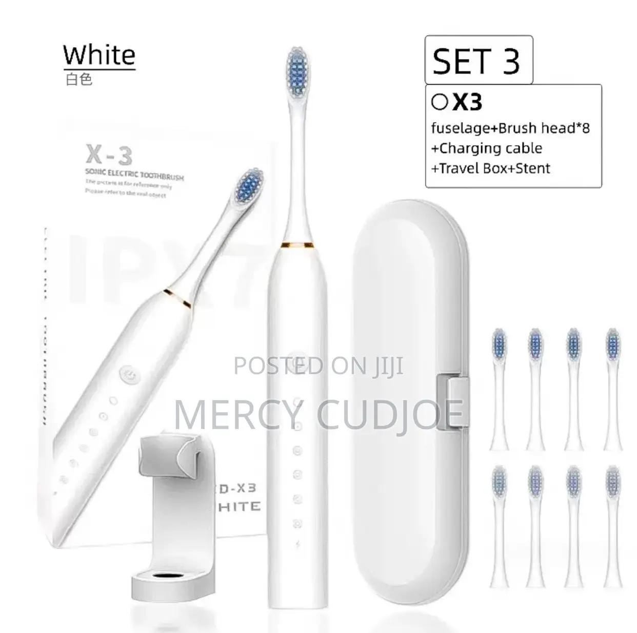 Powerful Electric Toothbrush (8 Heads)