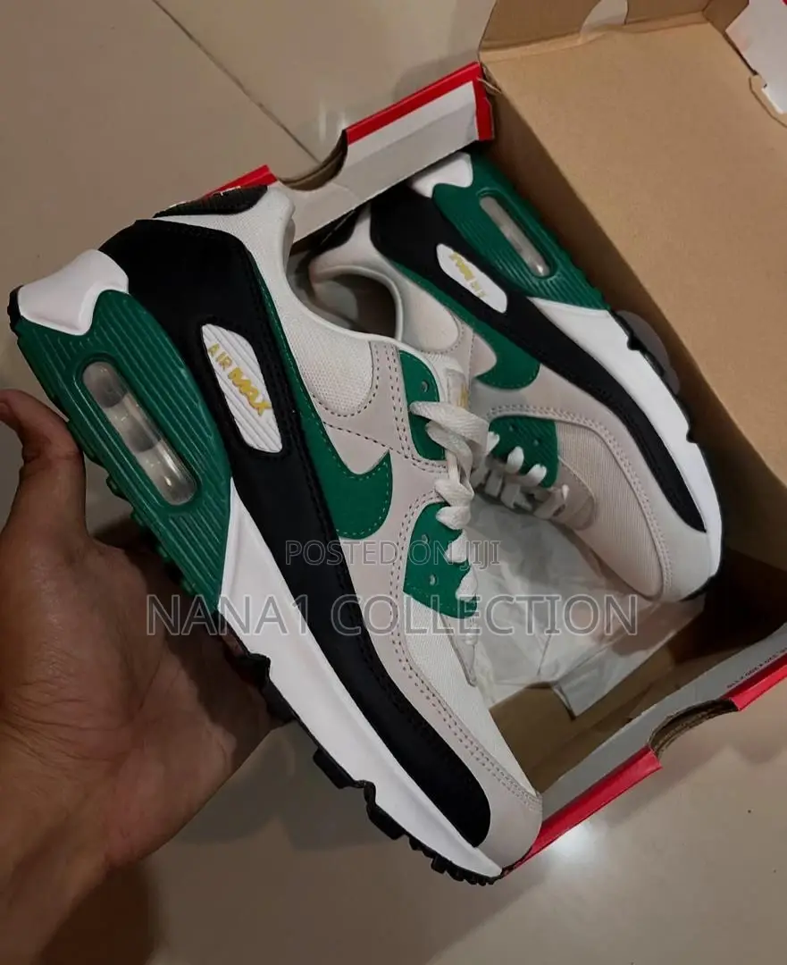 Nike Air Max 90 Sneakers “Green White”