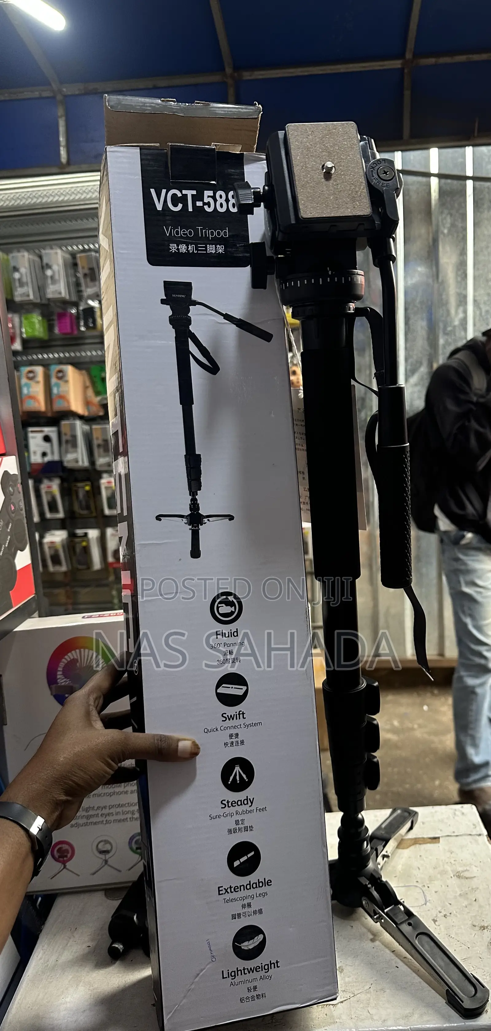 Yunteng Vct-588 Monopod Tripod Stand