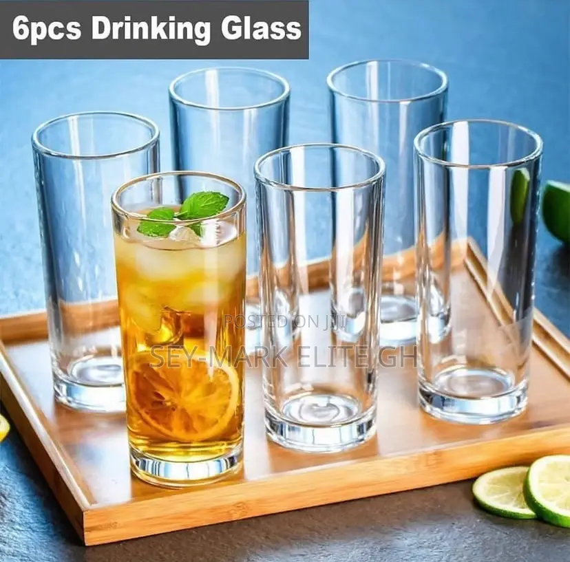 6pcs Drinking Glass Tumbler