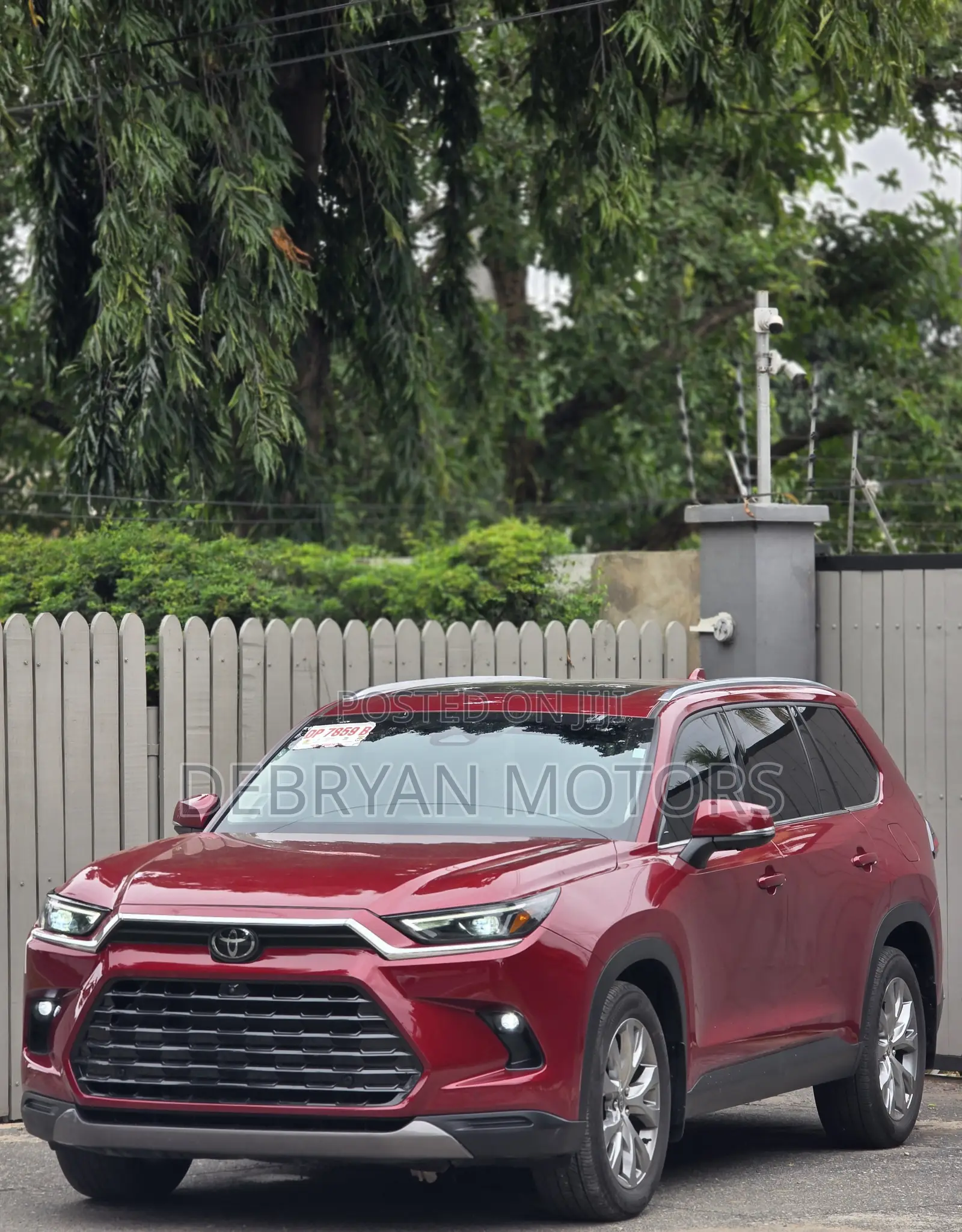 Toyota Grand Highlander Limited AWD 2024 Red