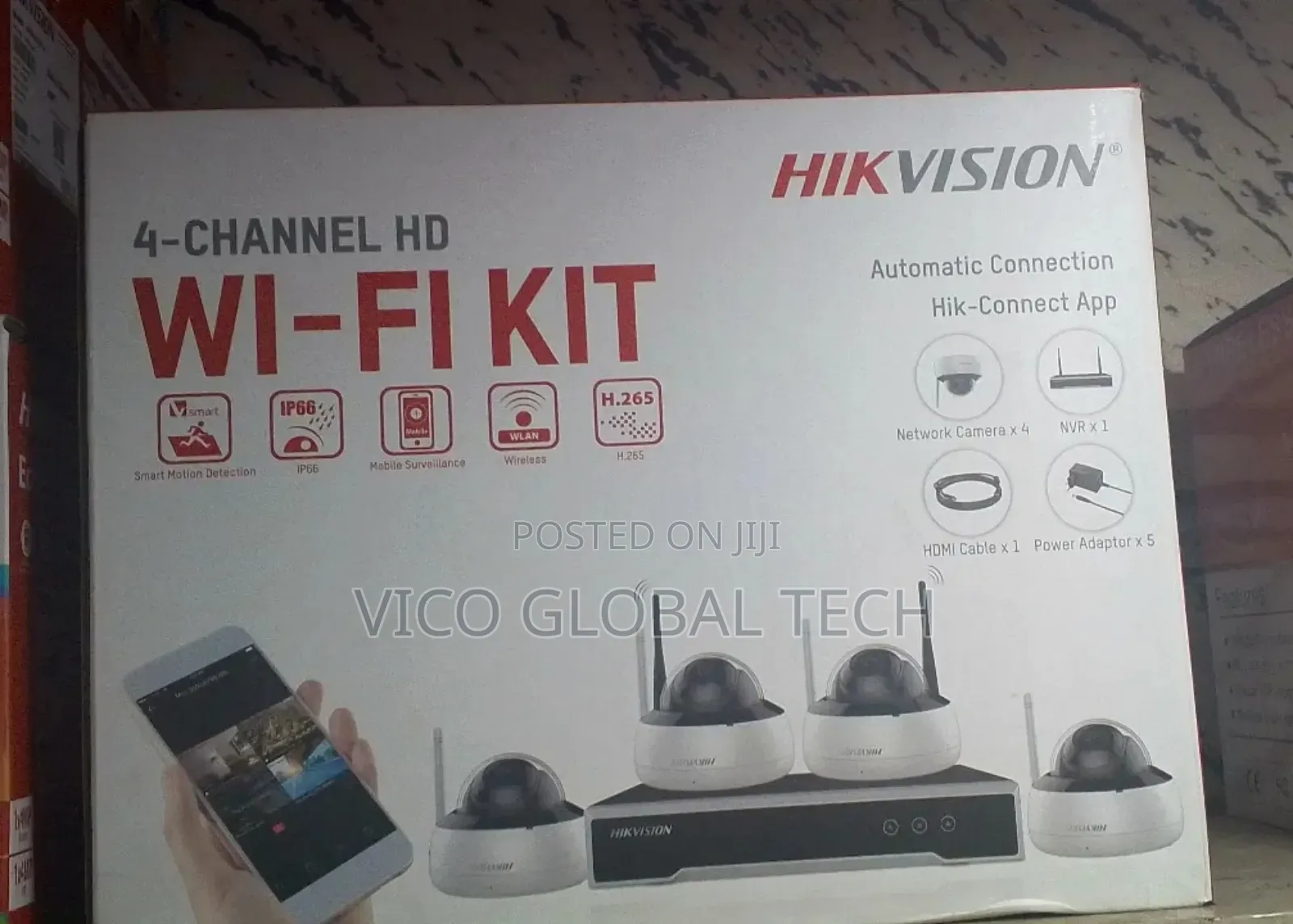 Hikvision Wifi Kit 4-Channel Hd