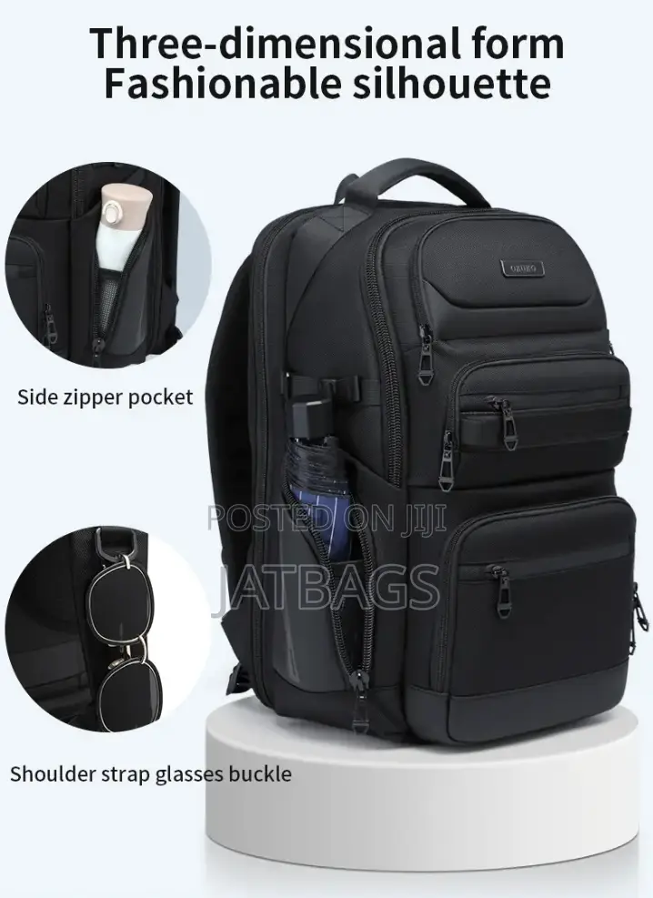 17.3 Inches Anti-Theft Waterproof Laptop Backpack (Free Delivery)