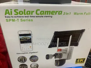 Ai Solar 4 Camera CCTV Wifi Sim Card Option