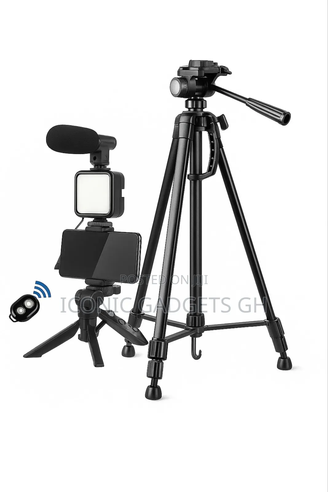6ft Tripod Stand Combo