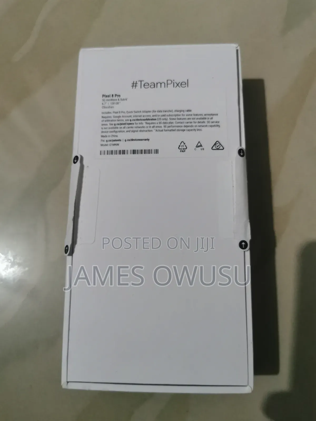 Google Pixel 8 Pro 128 GB Black
