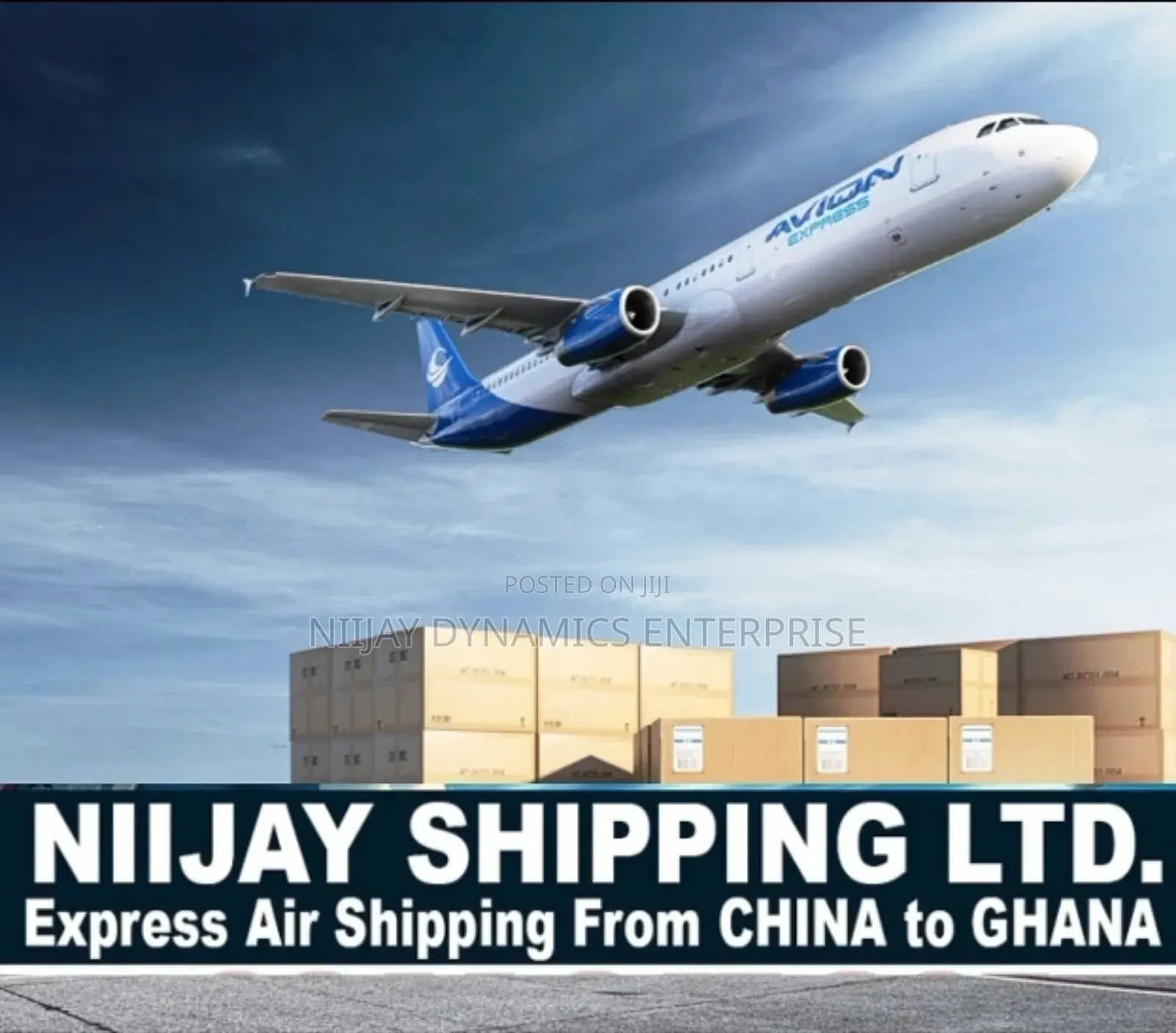 Express Air Shipping From China to Ghana