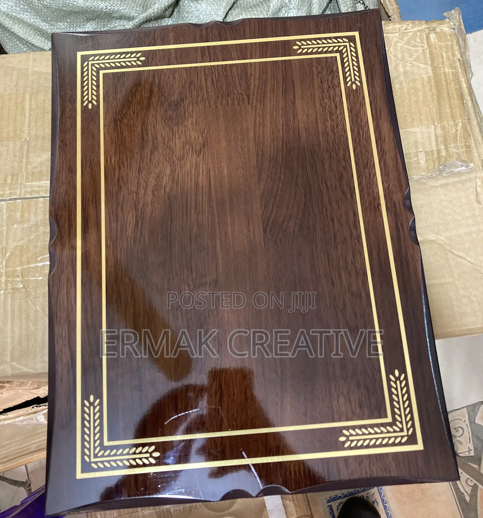 Citation Wooden Plaque A3 No Case