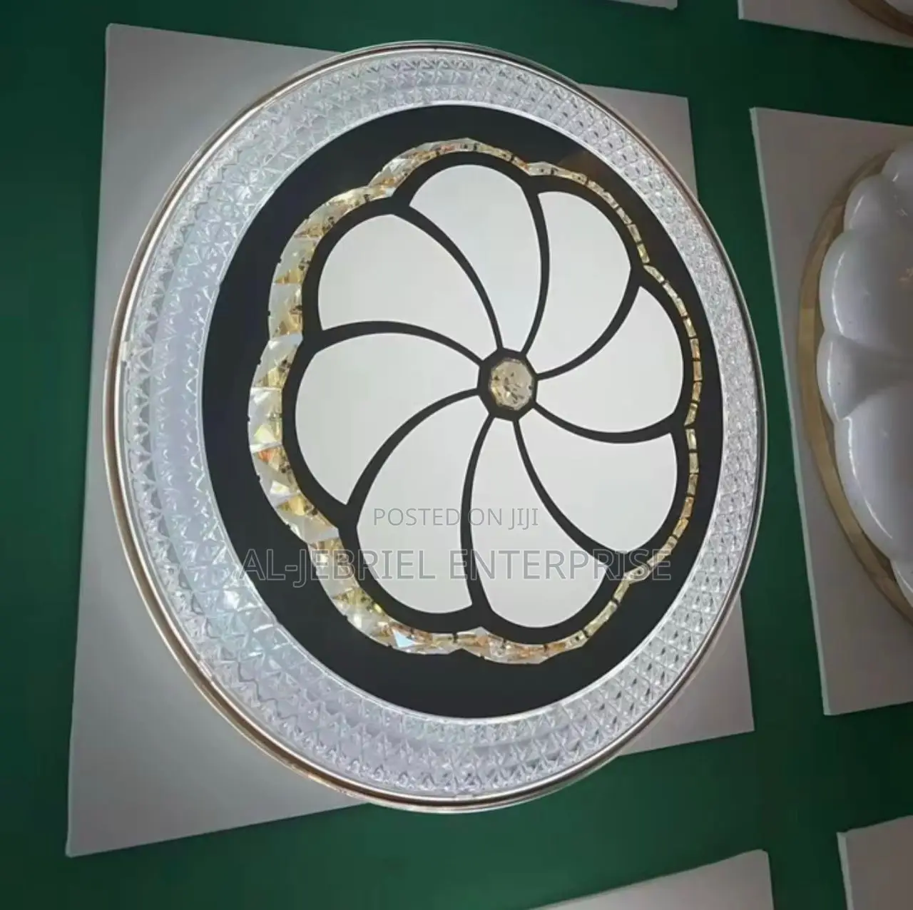 Elegant Floral Ceiling Light