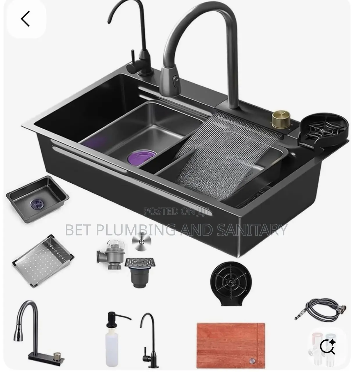 Luxury Sink(Complete)_cabinet Sink_one Bowl Kitchen Sink