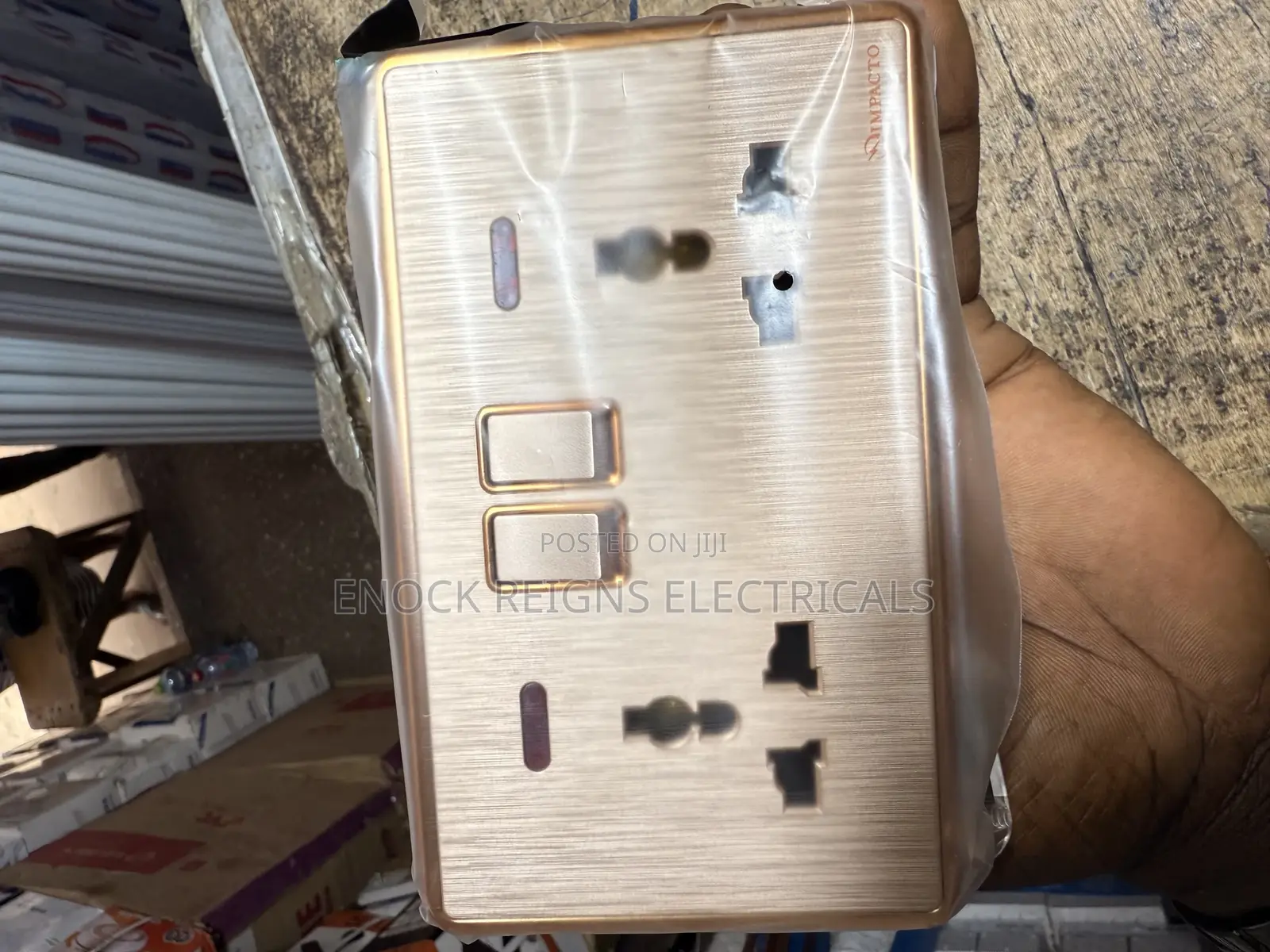 Original Gold Color Socket