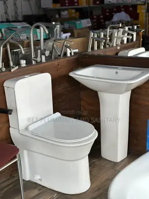 Water Closet_ Wc_with Hand Wash Basin(Complete Set)