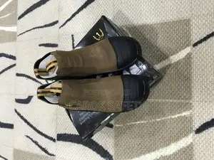 High Ankle Boot(Safetoe Brown Mining Pull On)