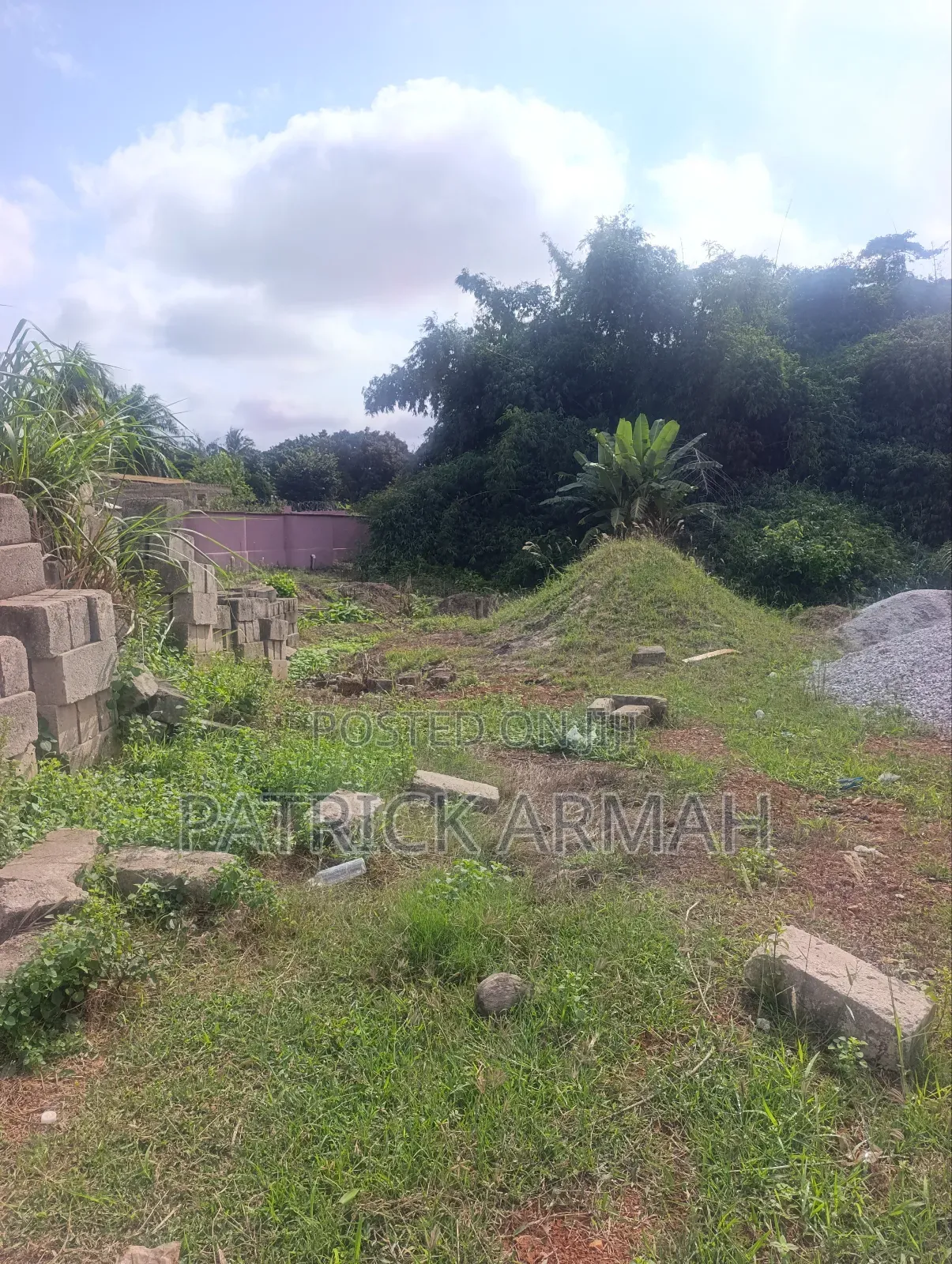 Registered 1 Plot at Tuc Adiembra