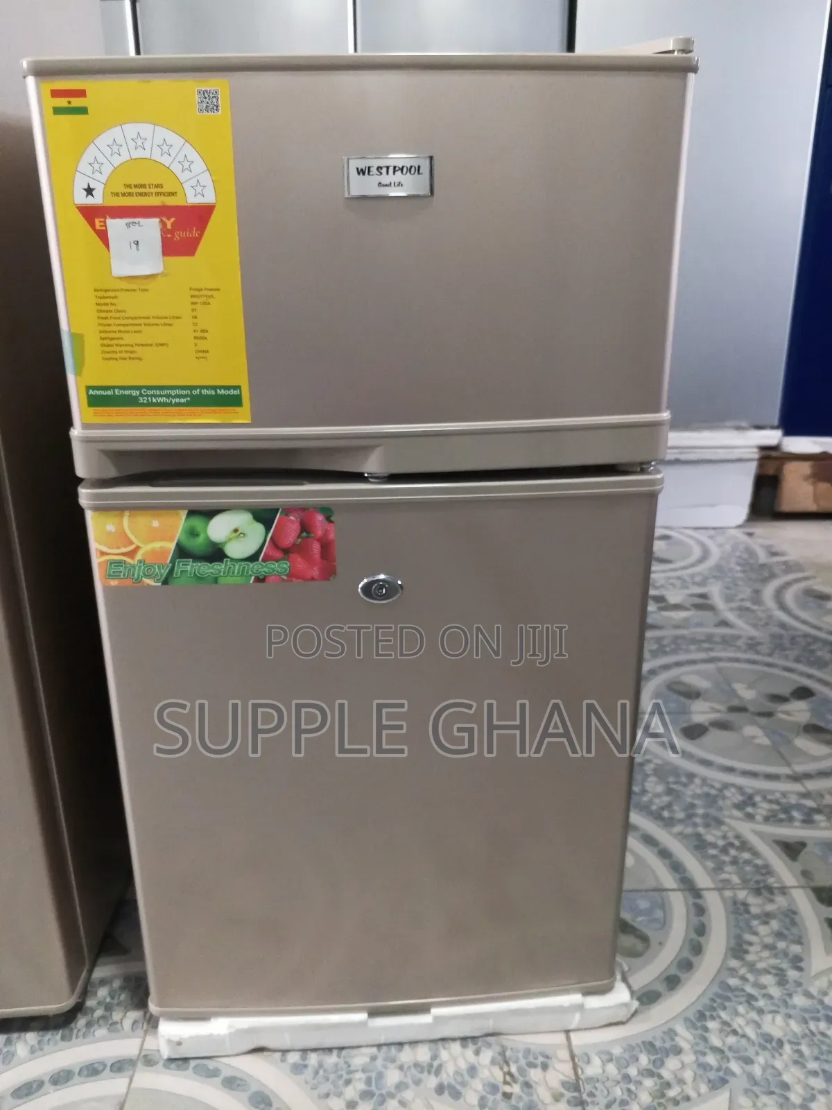 Optimal Food Storage Westpool Fridge 80l