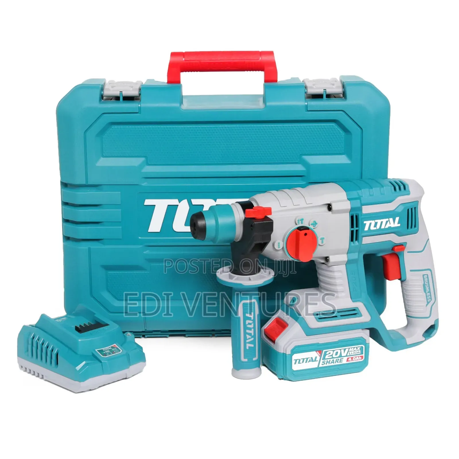 Total Cordless Rotary Hammer 22mm (7/8")
