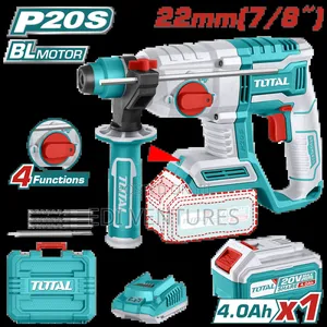 Total Cordless Rotary Hammer 22mm (7/8")