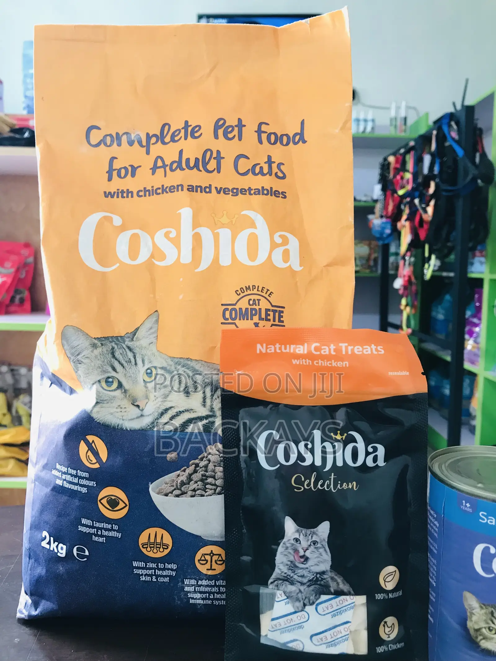 Delicious and Highly Nutritious Coshida Chicken Kibble and Treat Combo