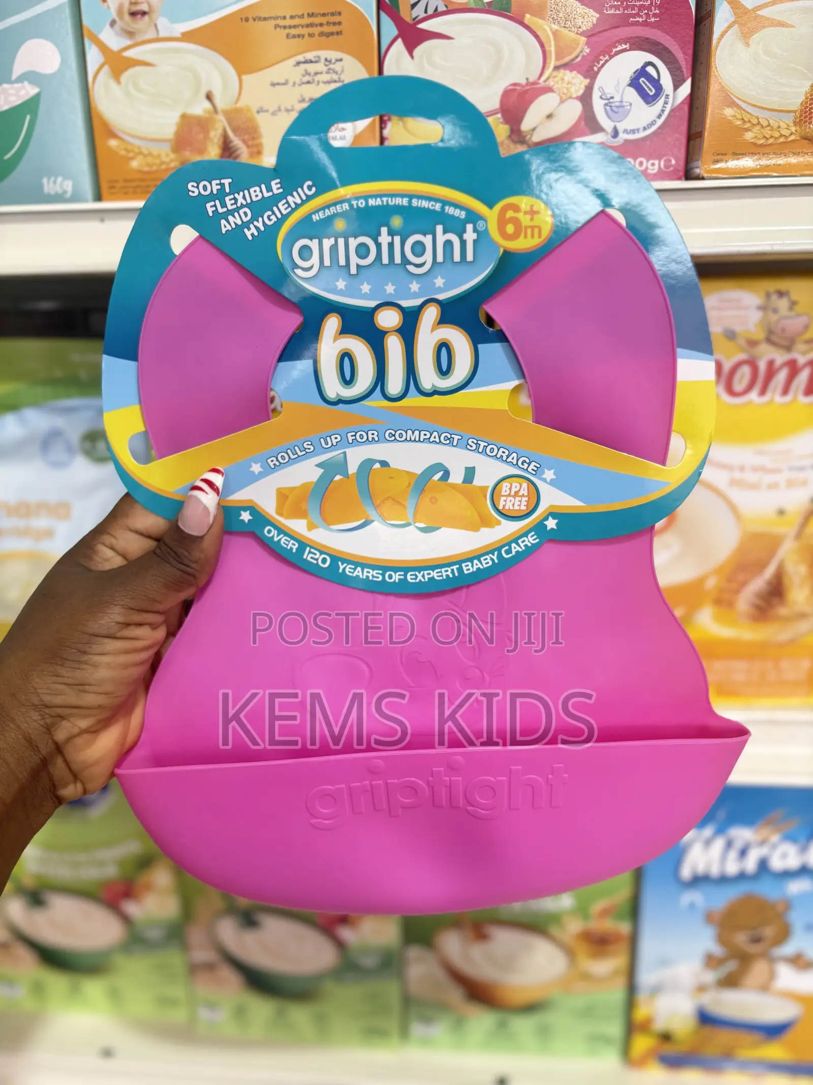Griptight Flexi Bib