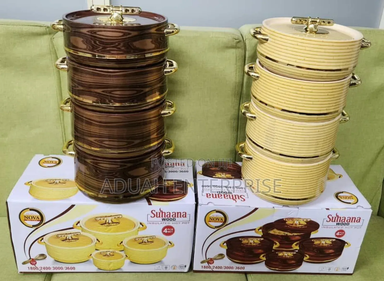 4 Set Food Warmer Containers