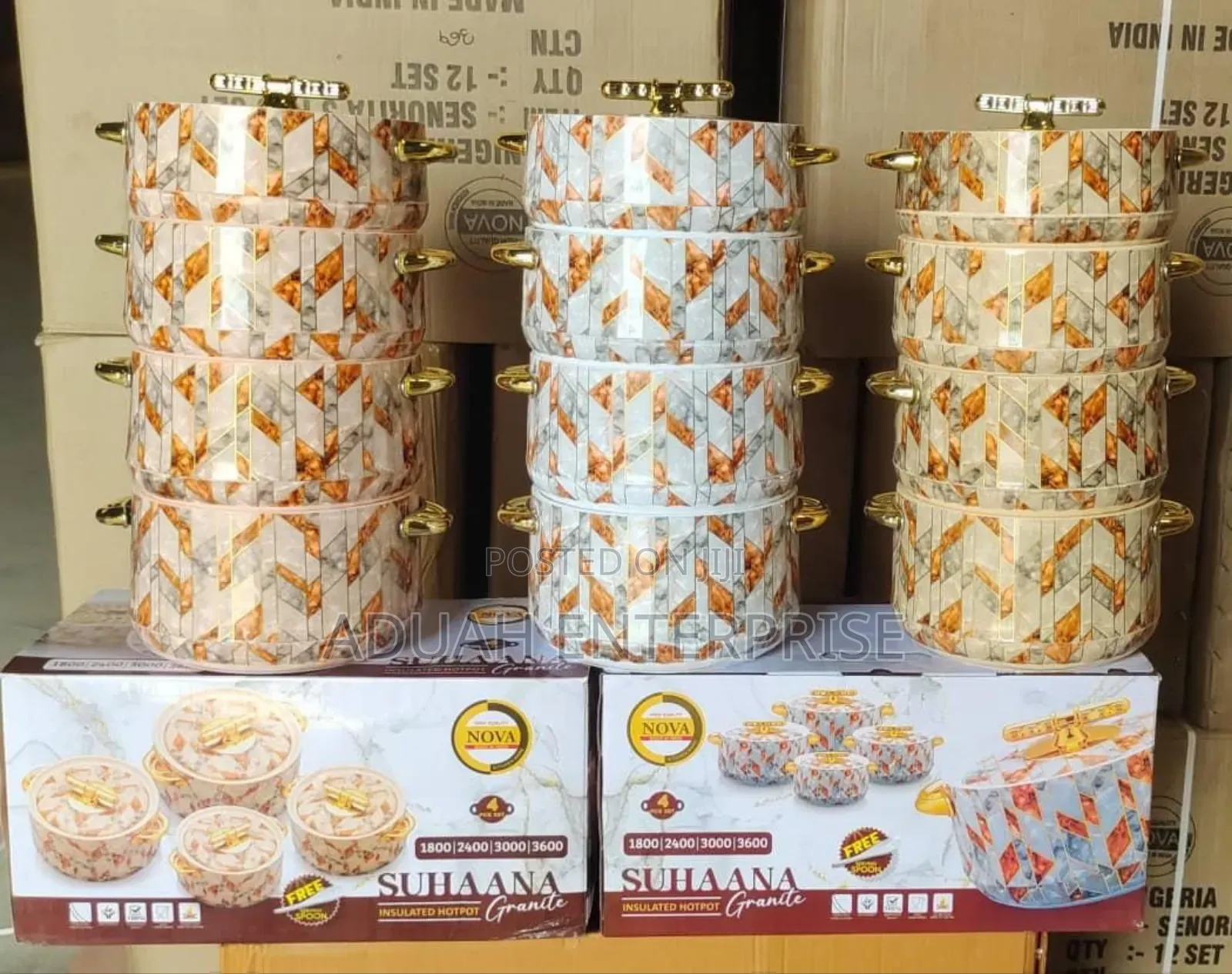 4 Set Food Warmer Containers