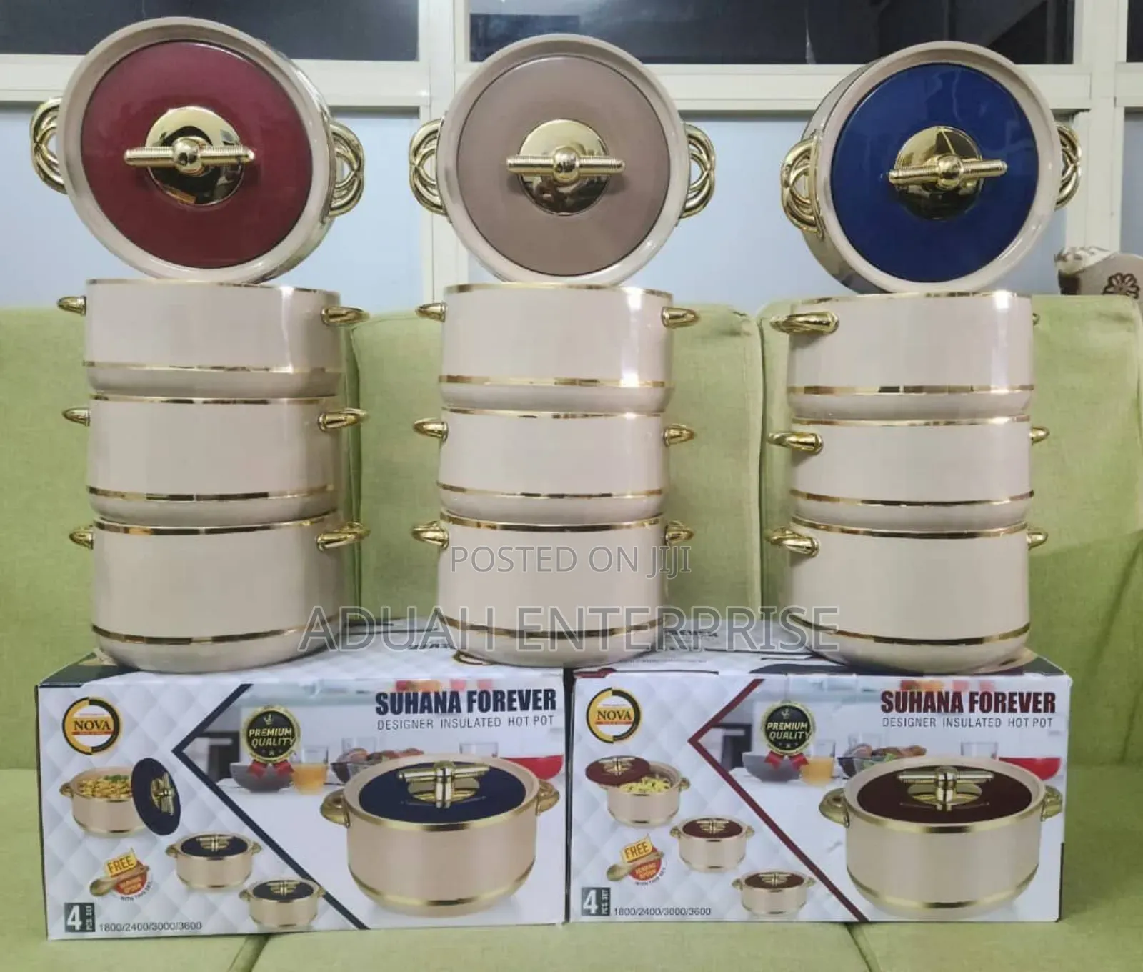 4 Set Food Warmer Containers