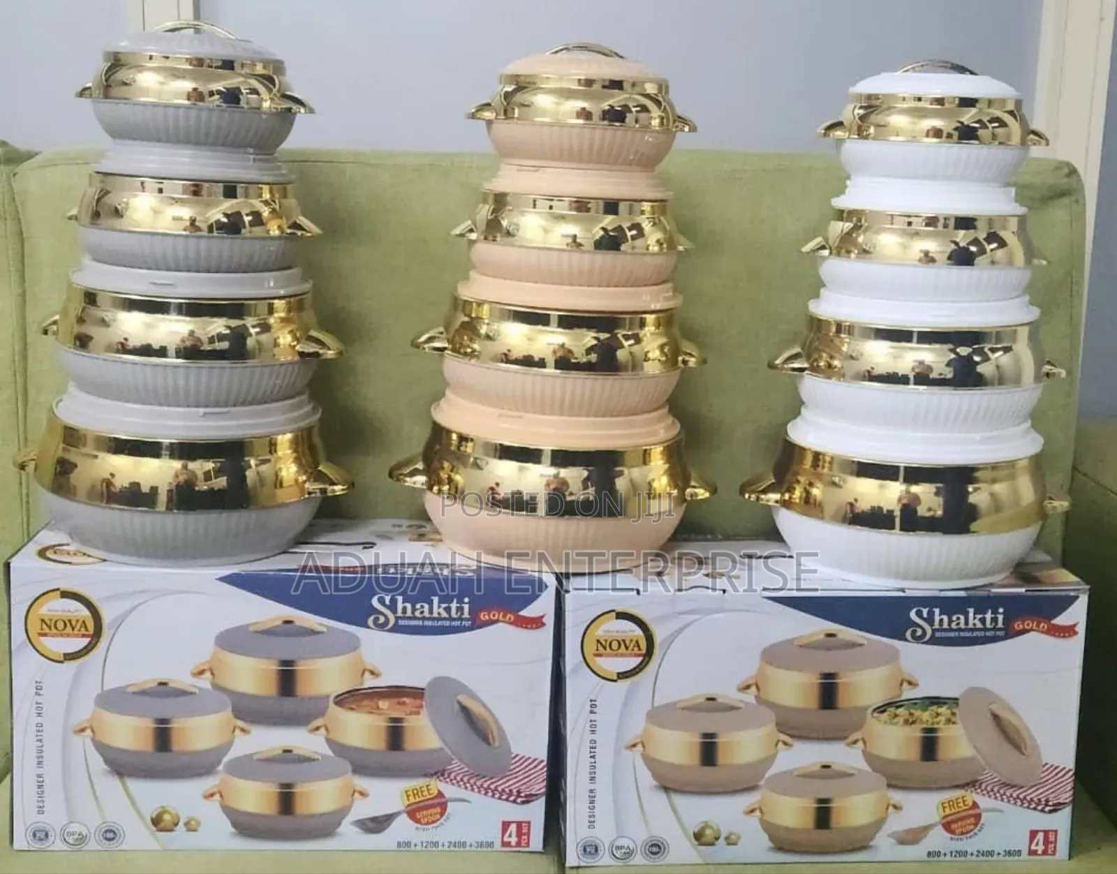 4 Set Insulated Containers