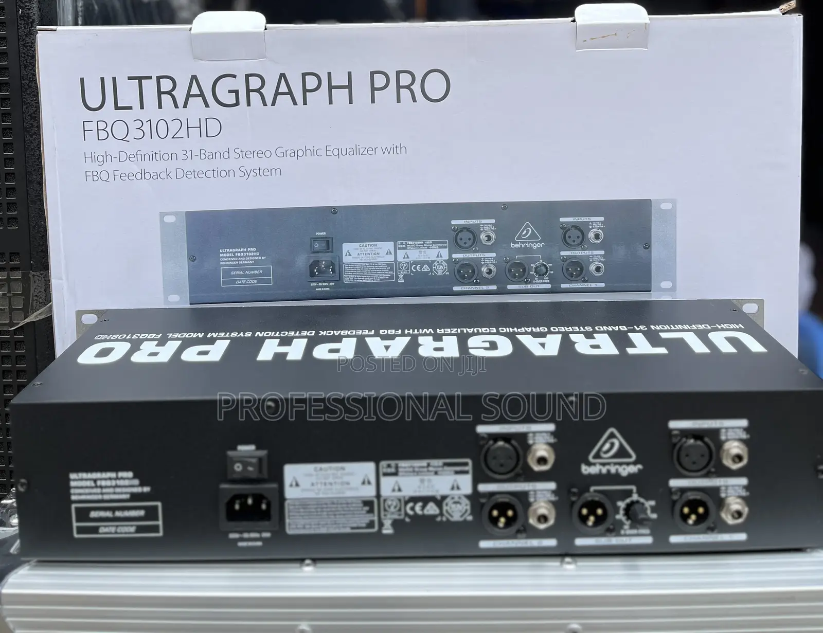31 Band Stereo Graphic Equalizer