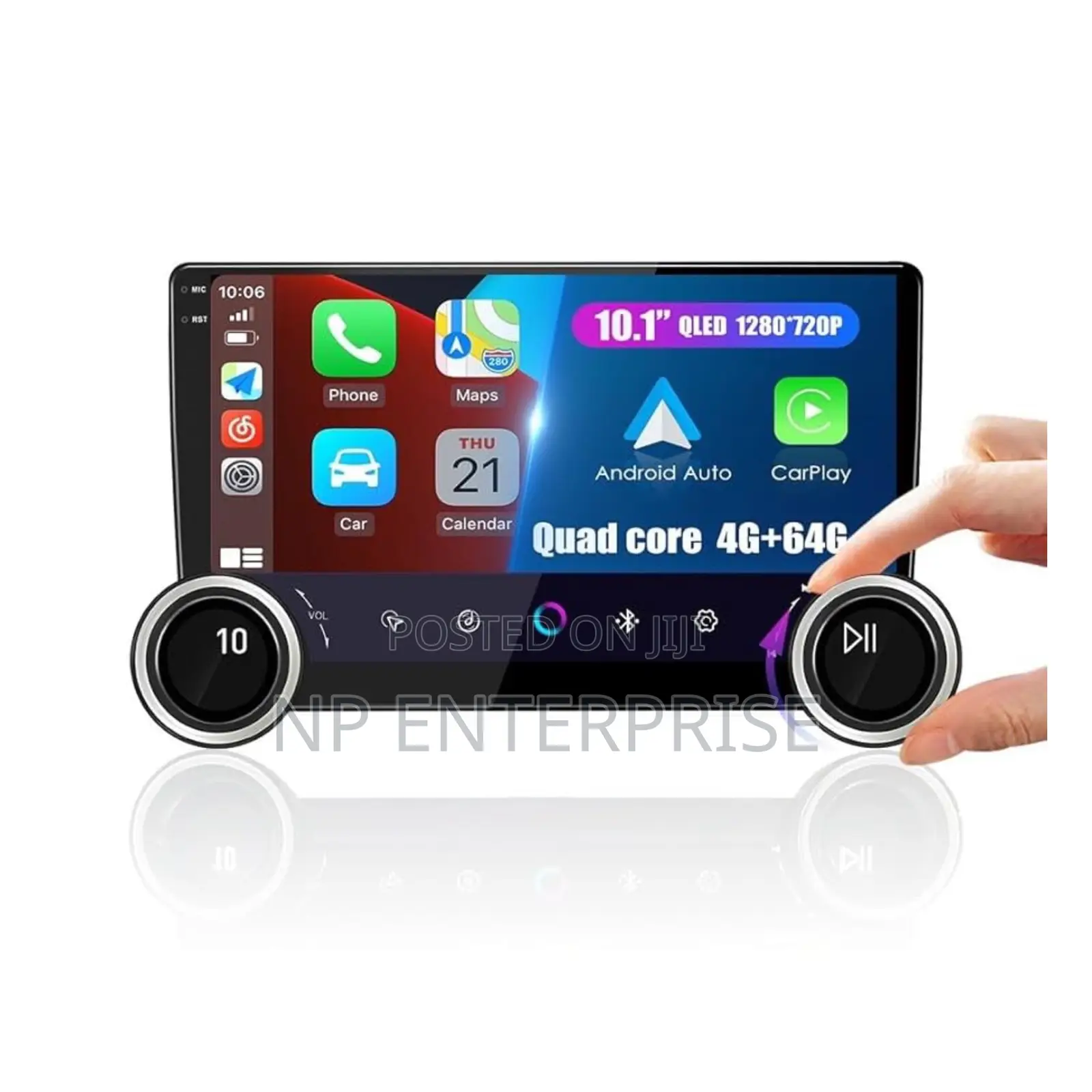 Universal Dual Knob Android Screen For All Cars