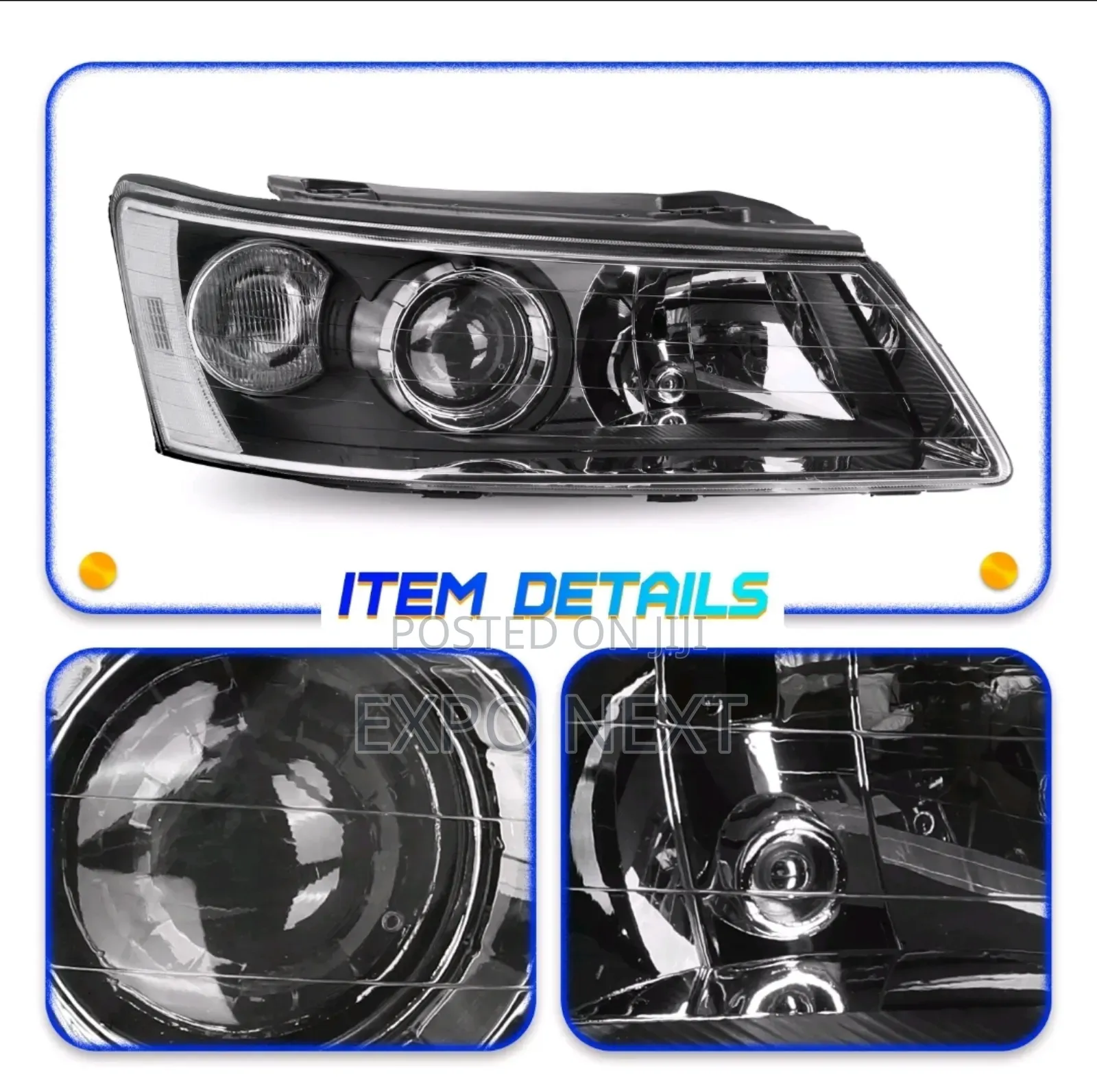 2006-2008 Hyundai Sonata Headlights Pairs