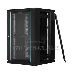 15u Networt Cabinet 600x600 Front Glass Rack