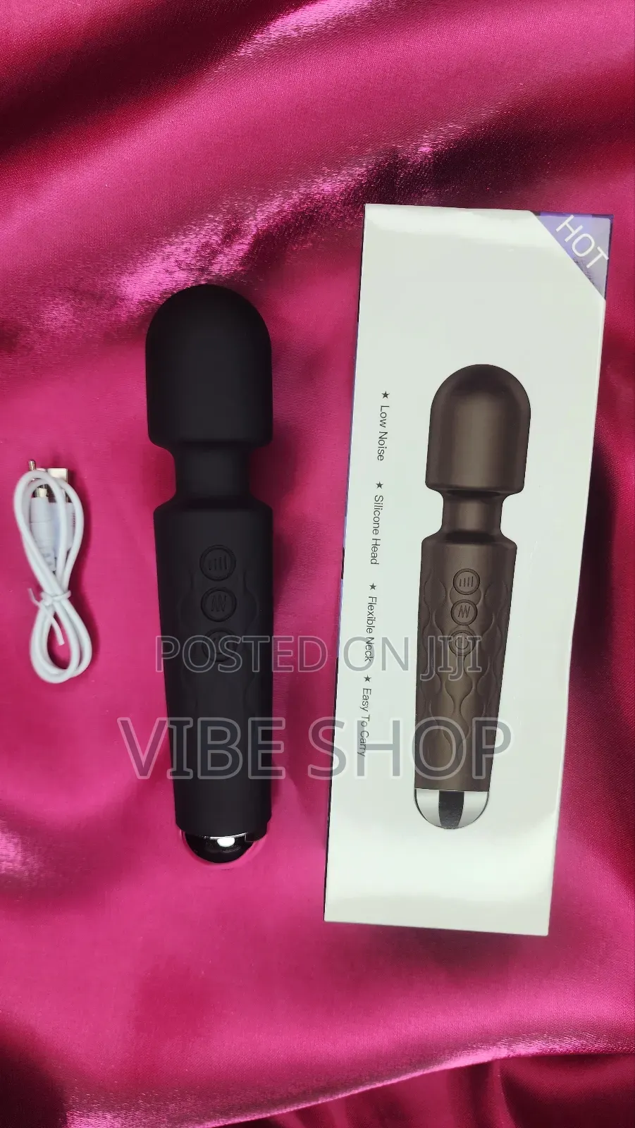 Vibrator Wand – 10 Speeds, Waterproof Usb Clitoral Stimulation