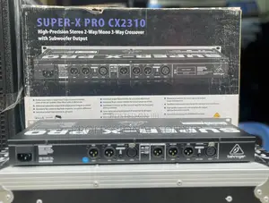 Super -X Pro Cx23 10 High -Prscision Stereo 2way /Mono 3way Crossover